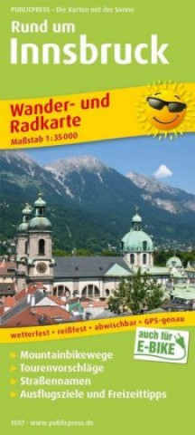 Drucksachen Innsbruck hike & bike map 