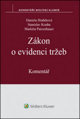 Kniha Zákon o evidenci tržeb Daniela Hrabětová