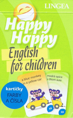 Kniha Happy Hoppy kartičky Farby a čísla neuvedený autor