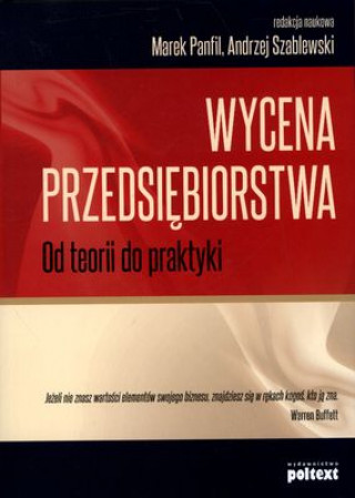 Könyv Wycena przedsiebiorstwa 