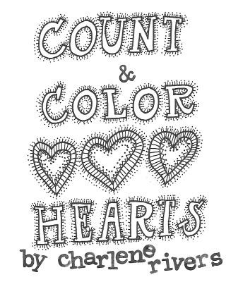 Βιβλίο Count and Color Hearts Charlene Rivers