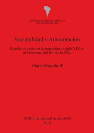 Kniha Sociabilidad y Alimentacion Maraia Marschoff