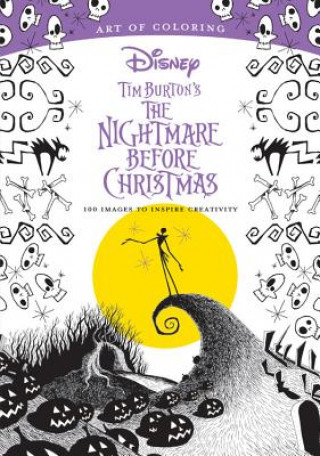 Könyv Art Of Coloring: Tim Burton's The Nightmare Before Christmas Disney Book Group