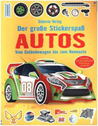 Kniha Der große Stickerspaß: Autos Simon Tudhope