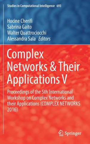 Carte Complex Networks & Their Applications V Hocine Cherifi