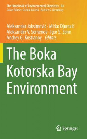 Carte Boka Kotorska Bay Environment Aleksandar Joksimovic
