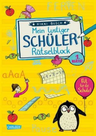Kniha Mein lustiger Schüler-Rätselblock Nikki Busch