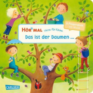 Knjiga Hör mal (Soundbuch): Verse für Kleine: Das ist der Daumen ... - ab 18 Monaten Marina Rachner