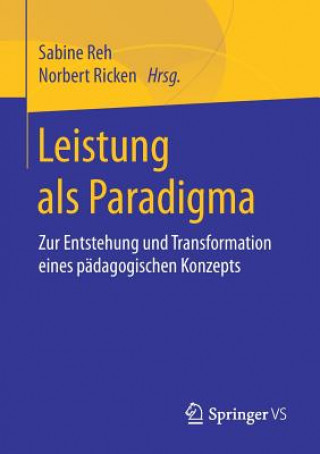 Kniha Leistung ALS Paradigma Sabine Reh