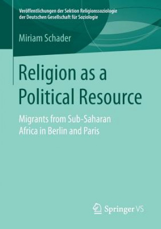 Knjiga Religion as a Political Resource Miriam Schader