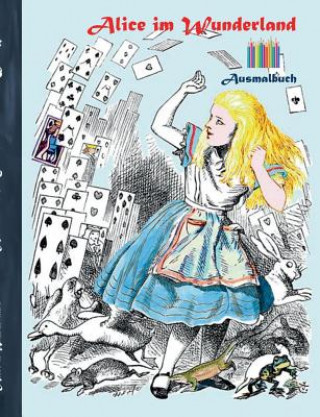 Livre Alice im Wunderland (Ausmalbuch) Luisa Rose