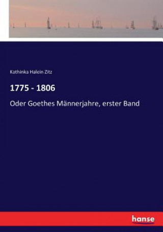 Buch 1775 - 1806 Zitz Kathinka Halein Zitz