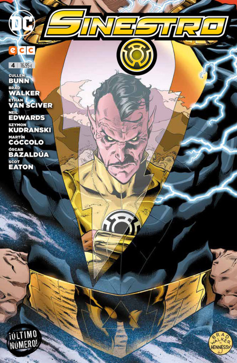 Knjiga Sinestro 04 Bunn