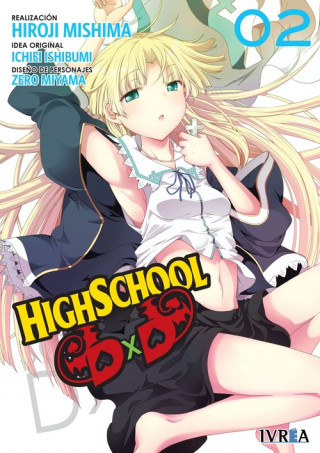 Książka HIGHSCHOOL DXD 02 HIROJI MISHIMA