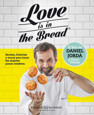 Kniha Love is in the bread D. JORDA