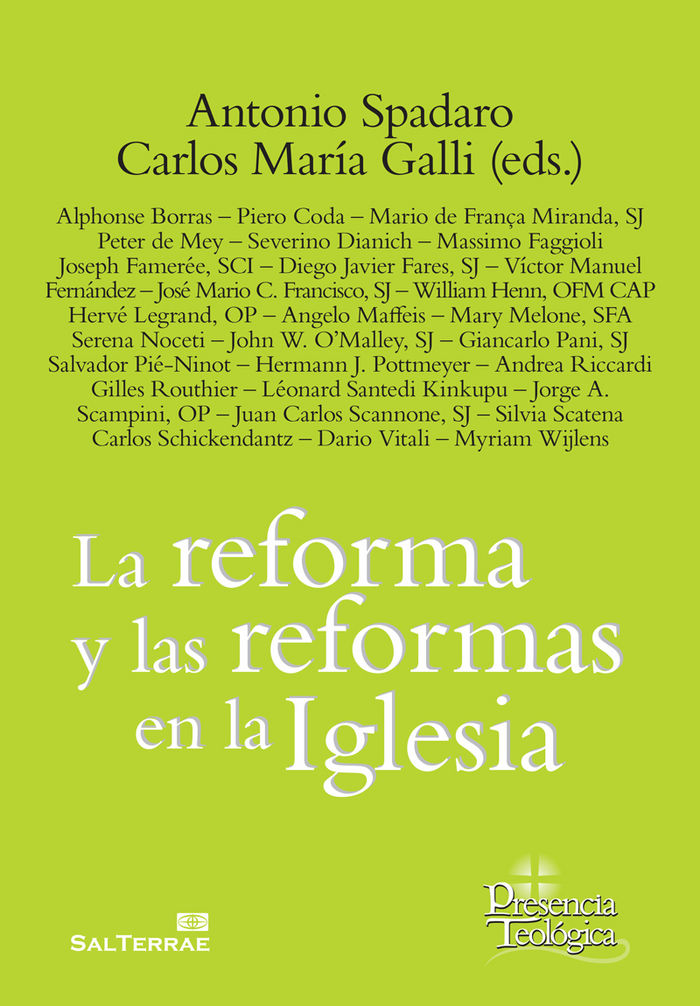Carte La reforma y las reformas de la iglesia 