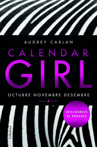 Carte Calendar Girl 4. Octubre, Novembre, Desembre AUDREY CARLAN