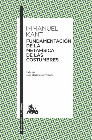 Kniha Fundamentación de la metafísica de las costumbres IMMANUEL KANT