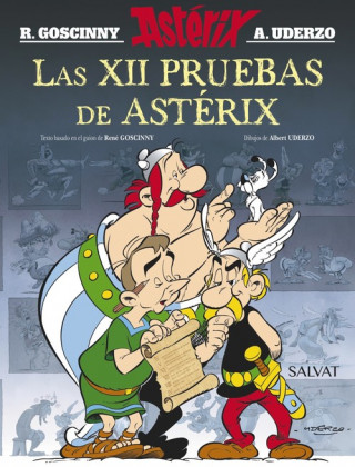 Carte Las XII pruebas de Astérix. Edición 2016 RENE GOSCINNY