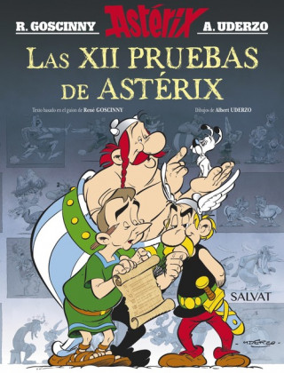 Książka Las XII pruebas de Astérix. Edición 2016 RENE GOSCINNY