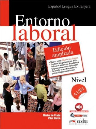 Книга Entorno laboral učebnice A1/B1 + CD Pilar Marcé