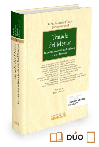 Книга Tratado del menor (DUO) CLARA MARTINEZ GARCIA