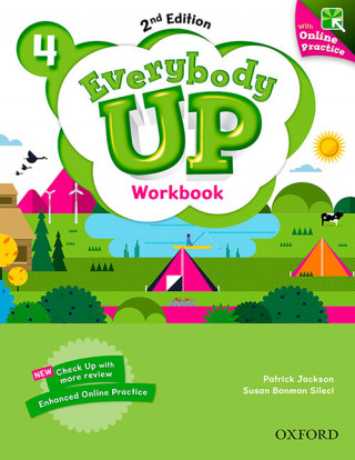Kniha Everybody Up: Level 4: Workbook with Online Practice Patrick Jackson