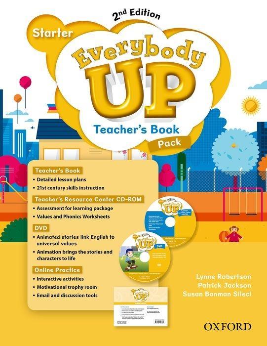 Kniha Everybody Up: Starter Level: Teacher's Book Pack with DVD, Online Practice and Teacher's Resource Center CD-ROM Patrick Jackson