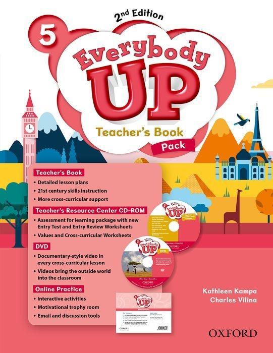 Knjiga Everybody Up: Level 5: Teacher's Book Pack with DVD, Online Practice and Teacher's Resource Center CD-ROM Patrick Jackson