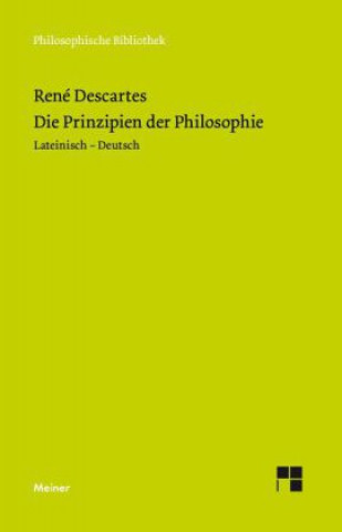 Kniha Die Prinzipien der Philosophie René Descartes