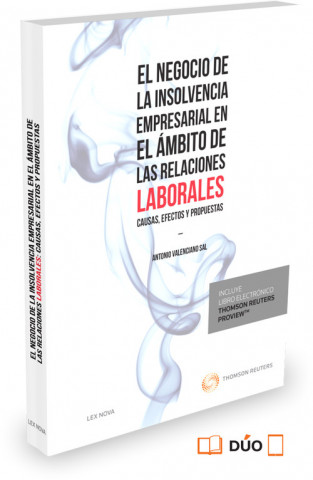 Kniha Negocio de la insolvencia empresarial en el ámbito de las relaciones laborales: 