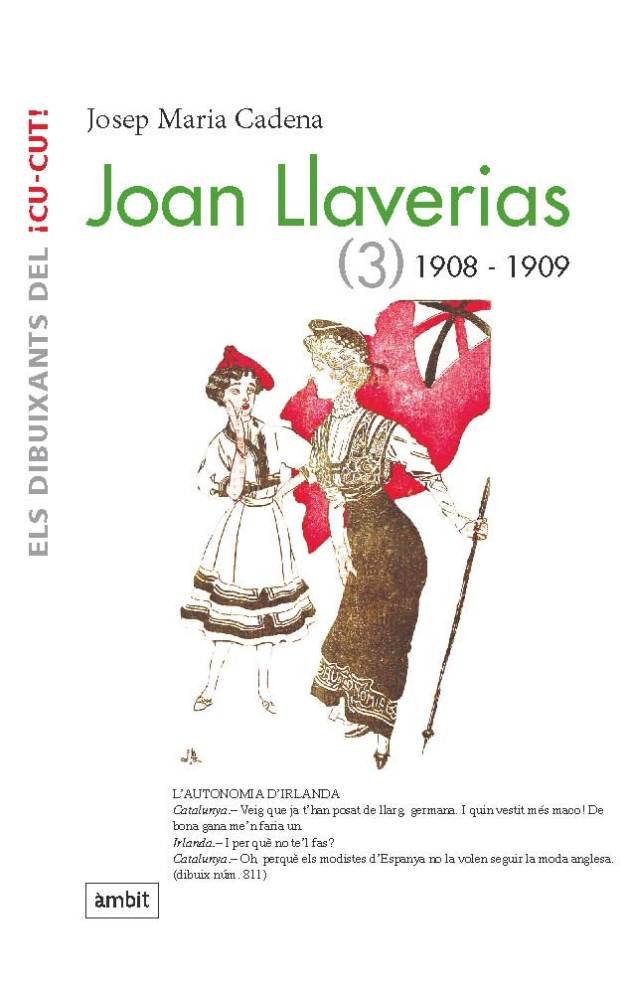 Kniha Joan Llaverias 1908-1909 