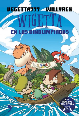 Książka Wigetta en las Dinolimpiadas 