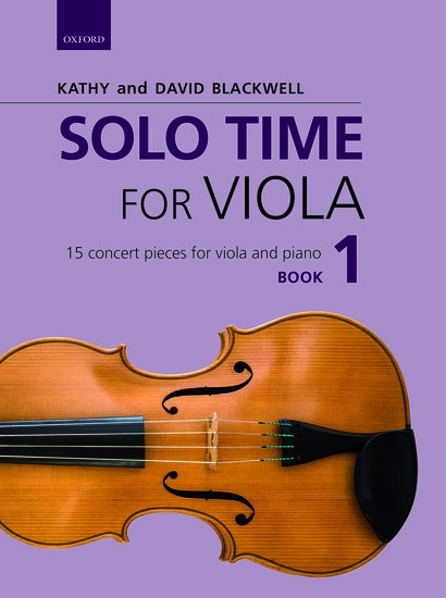Книга Solo Time for Viola Book 1 Kathy Blackwell