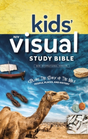 Книга NIV Kids' Visual Study Bible, Imitation Leather, Teal, Full Color Interior Zondervan