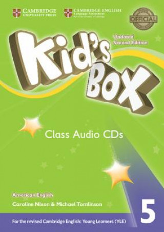Hanganyagok Kid's Box Level 5 Class Audio CDs (3) American English Caroline Nixon