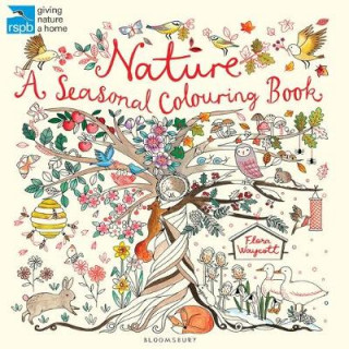 Kniha RSPB Nature: A Seasonal Colouring Book Flora Waycott