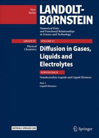 Książka Diffusion in Gases, Liquids and Electrolytes Jochen Winkelmann