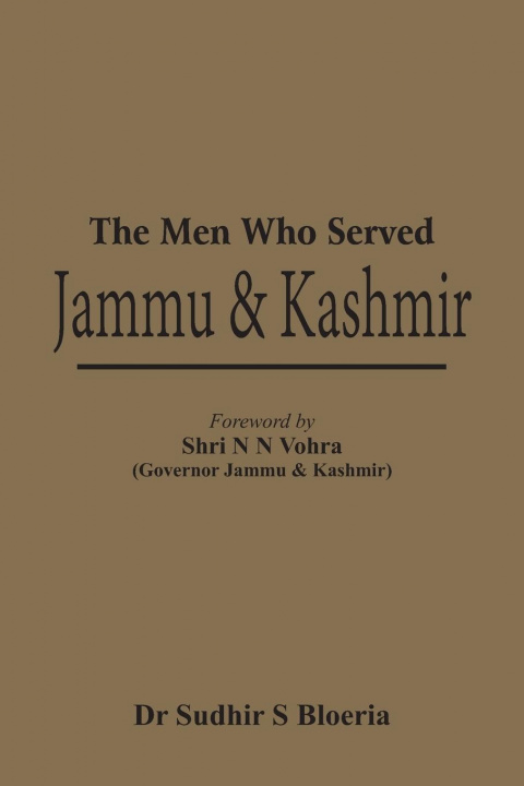 Książka Men Who Served Jammu & Kashmir S. Sudhir Bloeria