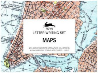 Joc / Jucărie LETTER WRITING SET MAPS Pepin van Roojen