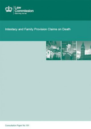 Книга Intestacy and Family Provision Claims on Death Law Commission Consultation Paper #191 U K Stationery Office