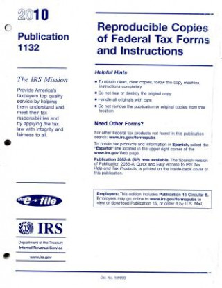 Βιβλίο Reproducible Copies of Federal Tax Forms and Instructions, 2010 Internal Revenue Service (U S )