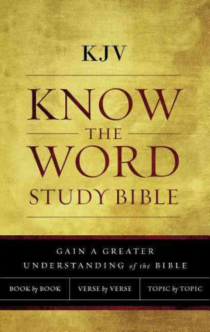 Carte KJV, Know The Word Study Bible, Paperback, Red Letter Edition Thomas Nelson