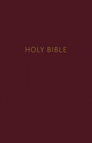 Kniha NKJV, Pew Bible, Large Print, Hardcover, Burgundy, Red Letter, Comfort Print Thomas Nelson