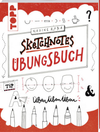 Книга Sketchnotes Übungsbuch Nadine Roßa