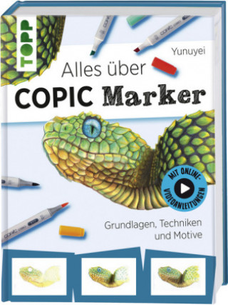 Kniha Alles über COPIC Marker Yunuyei