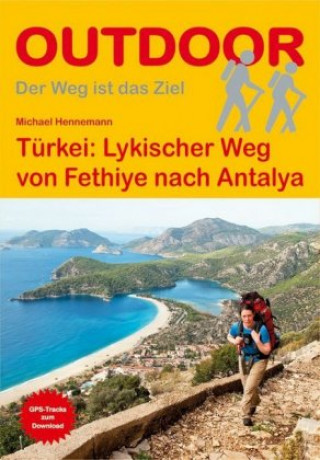 Carte Türkei: Lykischer Weg von Fethiye nach Antalya Michael Hennemann