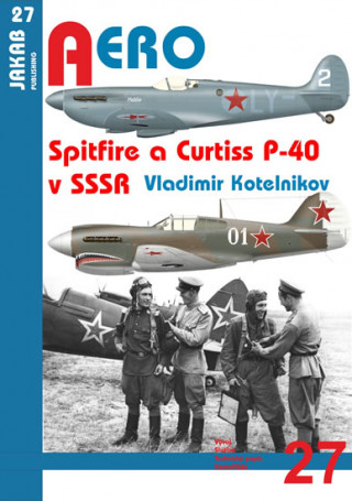 Book Spitfire a Curtiss P-40 v SSSR Vladimir Kotelnikov