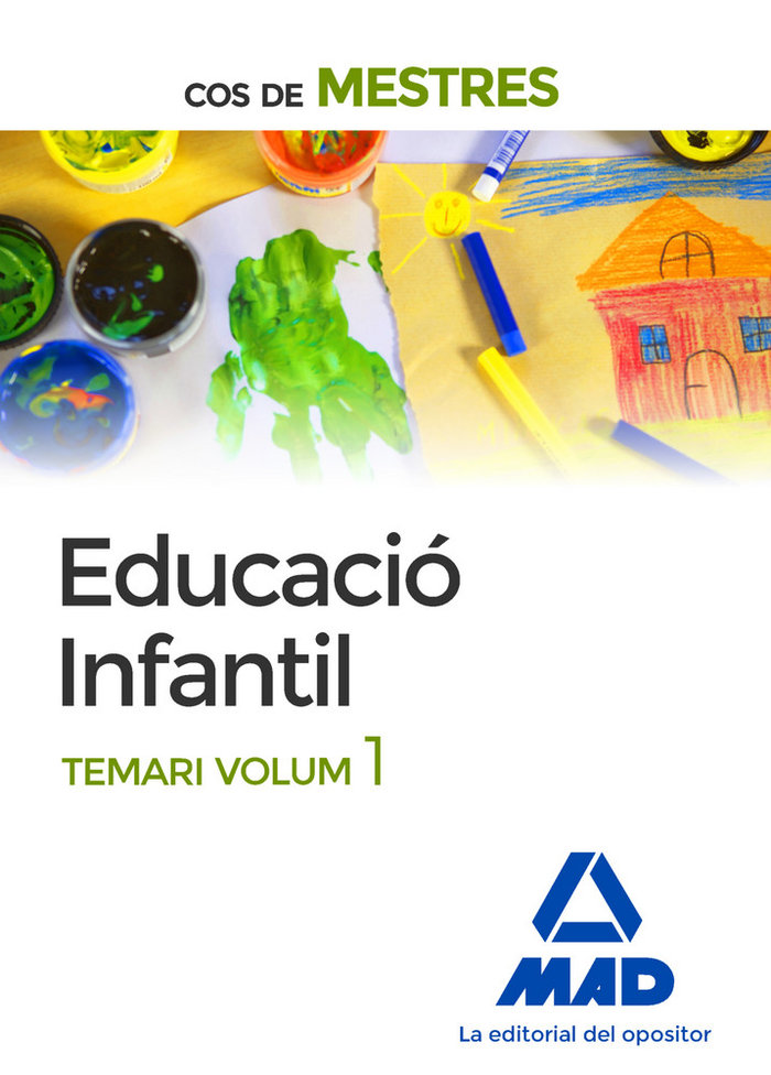 Carte Cos de Mestres Educació Infantil. Temari, volum 1 