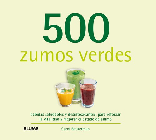 Βιβλίο 500 zumos verdes 